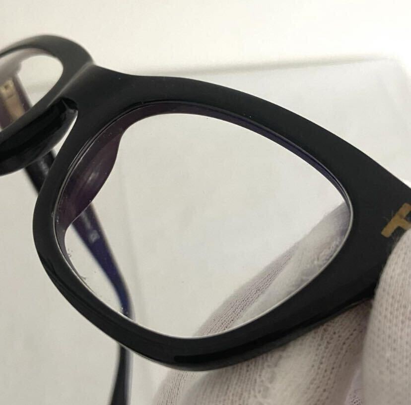[1 jpy start ]TOM FORD Tom Ford glasses sunglasses TF5178 futoshi . frame glasses black beautiful goods 
