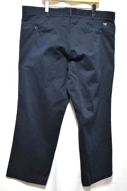 ＠美品 ドッカーズ Dockers ツータック チノパンd17 紺 アメリカ古着 XXL ビックサイズ_画像2