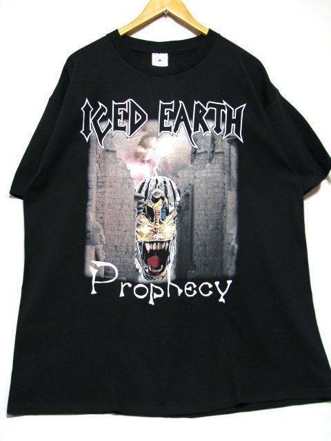 ＠美品 アイスド・アース Iced Earth Tシャツt111 XL 黒 アメリカ古着 大きいサイズ ヘヴィメタル 90s 00s_画像1