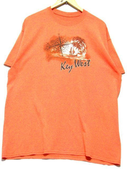 ＠美品 Key West キーウエスト Tシャツt824 XL アメリカ古着 フロリダ州 マイアミバイス オーバーシーズ ハイウェイ_画像1