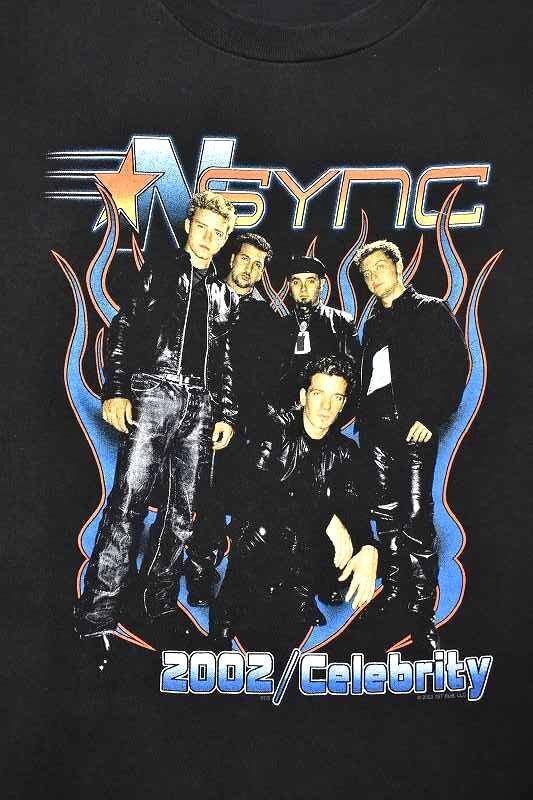 ＠美品 NSYNC イン シンク 4枚目アルバム セレブリティ Ｔシャツtt206 アメリカ古着 00s_画像5