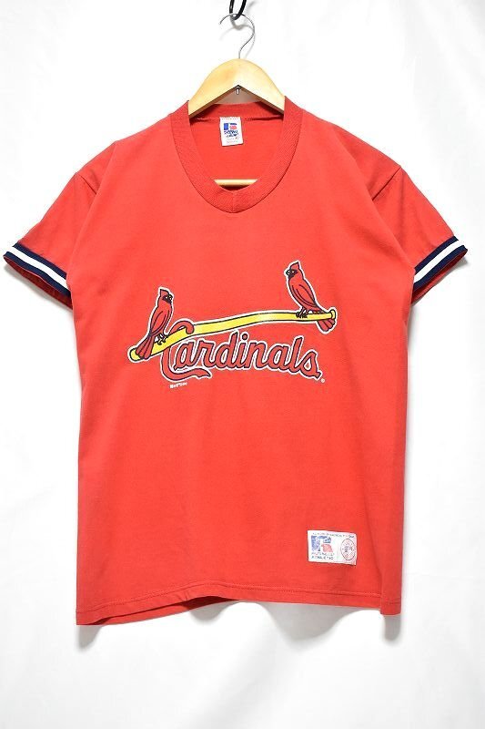 ＠美品 98年 Russell Athletic ラッセルアスレチックス MLB セントルイスカージナルスＴシャツtt314 ヌートバー マイコラス_画像1