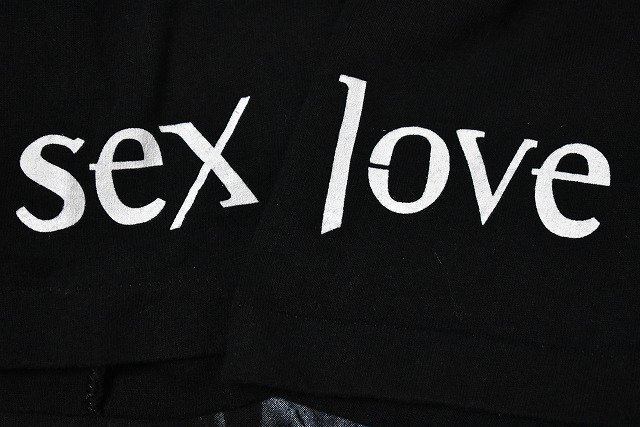 ＠美品 90s Prince プリンス LOVE SEX LIBERTY Ｔシャツtt214 XL 黒 パープルレイン ヴィンテージ_画像6