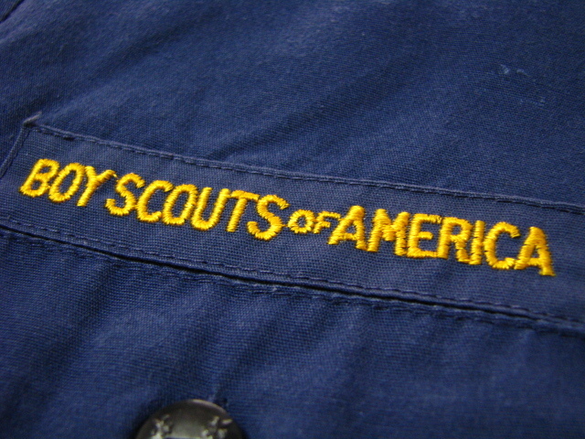 @ボーイスカウト オフィシャル BOY SCOUTS OFFICIAL 半袖シャツbb18 US古着_画像8