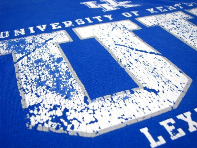 ＠GILDAN ギルダン University of Kentucky ケンタッキー大学Ｔシャツt866 XL アメリカ古着 ビックサイズ 青_画像5