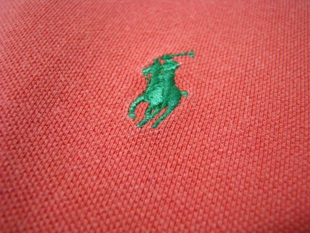 ＠美品 ラルフローレン 無地 RALPH LAUREN 半袖ポロシャツRB461 XL アメリカ古着 POLO ビックサイズ_画像5