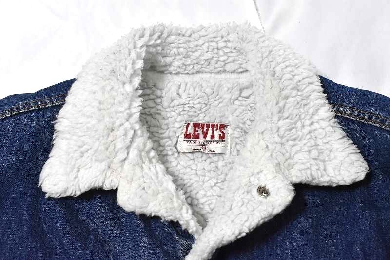 ＠美品 米国製 色落ち綺麗 リーバイス Levi's ランチジャケットj538 縦落ち バレンシア工場 ウエスタン_画像3