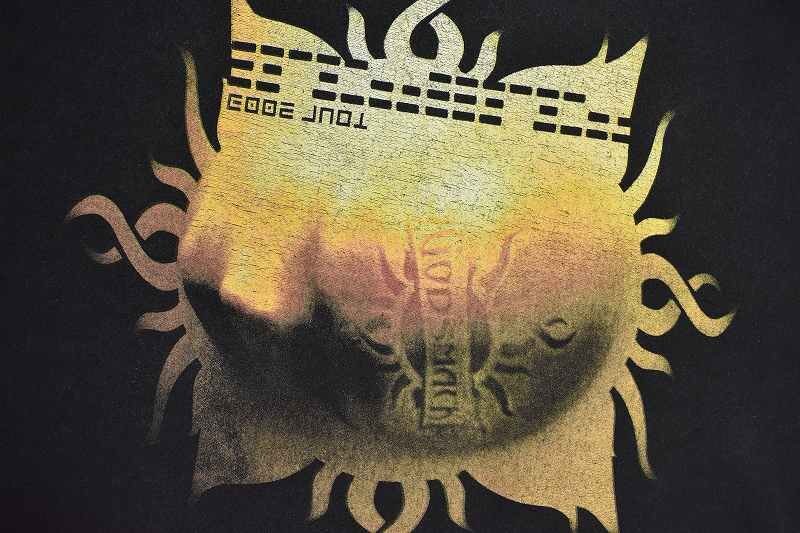 ＠美品 GODSMACK ゴッドスマック 2003ツアー Tシャツ tt199 アメリカ古着 XL ヘヴィメタル バンドT_画像4