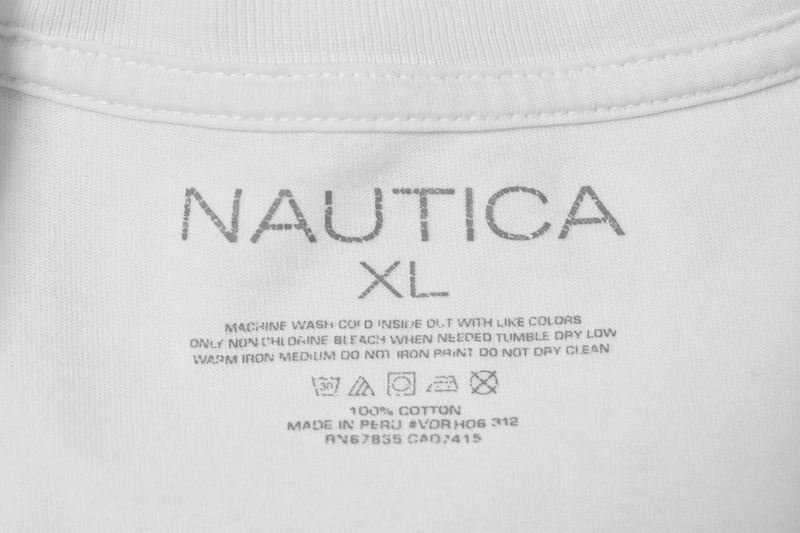 ＠美品 NAUTICA ノーティカ Ｔシャツtt220 XL ビックサイズ ホワイト 白_画像4
