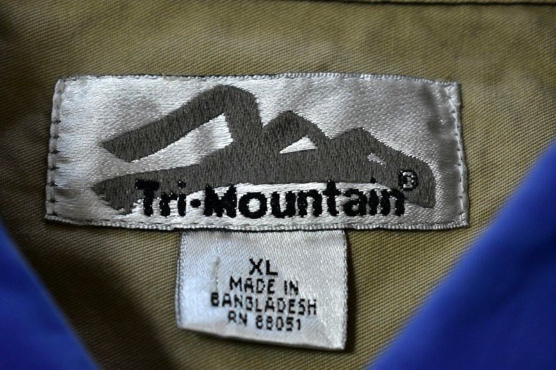 @美品 トライマウンテン TRI MOUNTAIN ボタンダウン 長袖スタッフシャツwr426 XL 大きいサイズ アメリカ古着_画像5