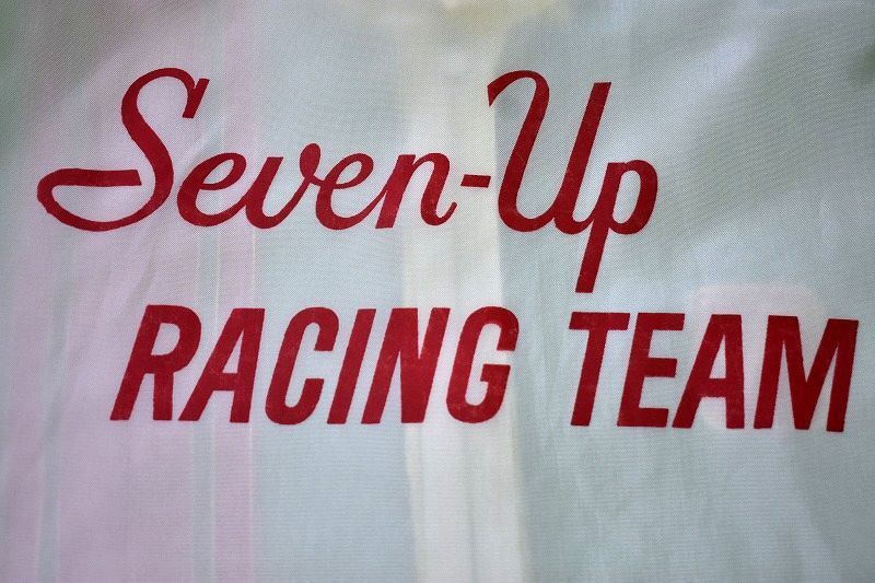 ＠アメリカ製 Seven-UP RACING TEAM セブンアップ レーシングチーム ナイロンジャケットj424 アメリカ古着 7-UP_画像6