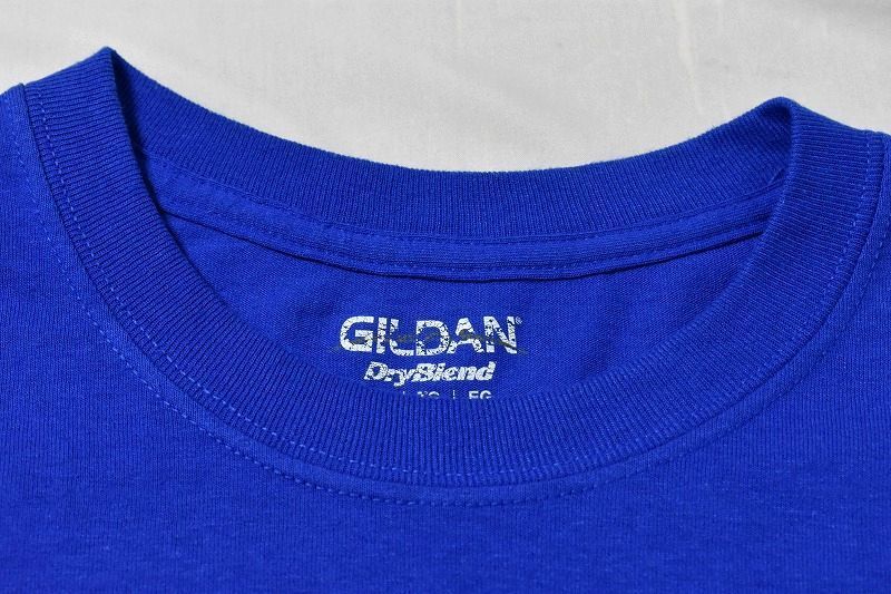 @美品 GILDAN ギルダン Tシャツ tt17 アメリカ古着 ビックサイズ XL ブルー 青 パイレーツ_画像3