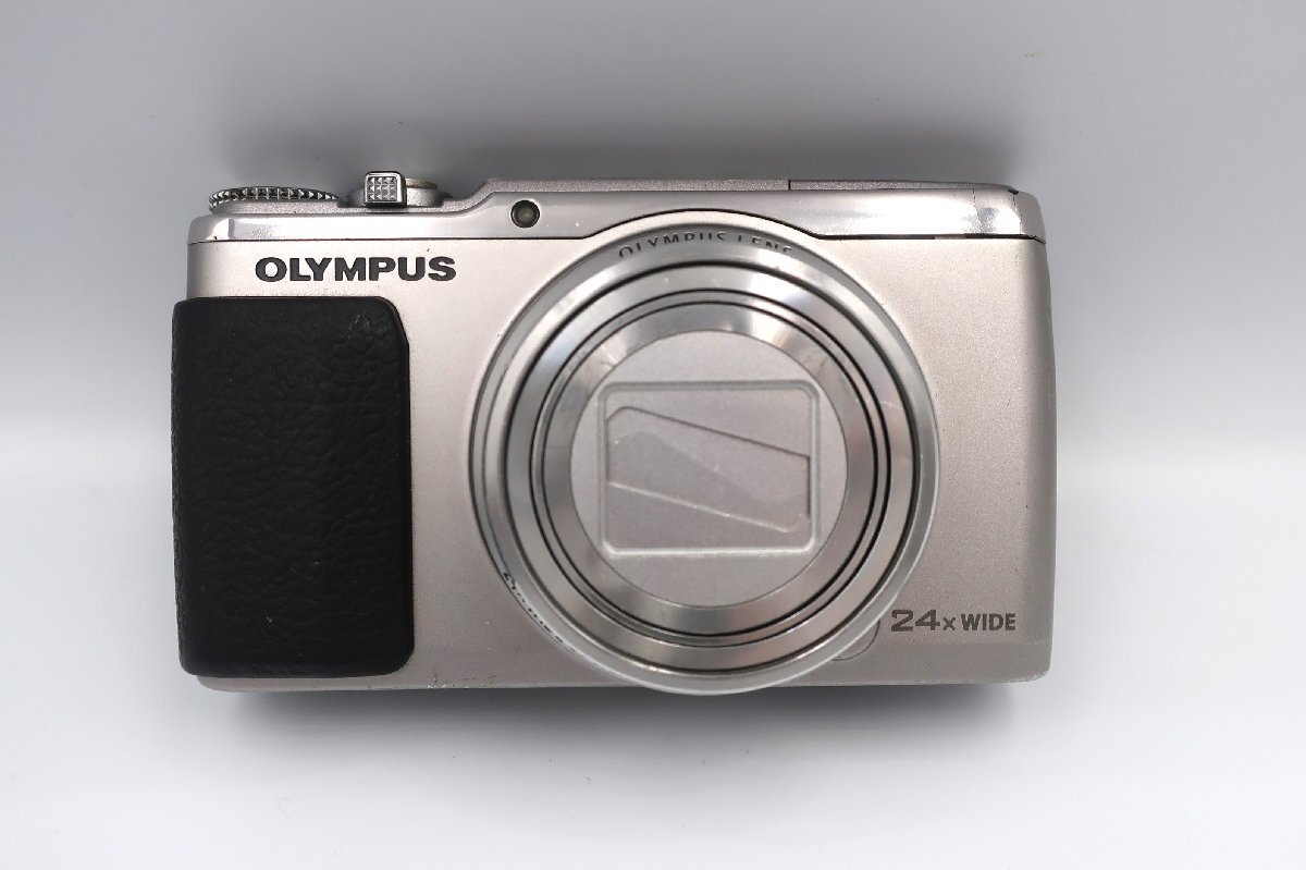 (A3)1円～ OLYMPUS STYLUS SH-50 シルバー オリンパス デジタルカメラ コンパクトカメラ デジカメ 現状品 ジャンク品の画像1