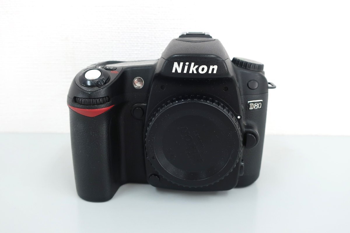 (A3) 1円～ Nikon D80 ボディ ニコン デジタル一眼レフ デジタルカメラ カメラ 動作未確認 ジャンク品_画像2