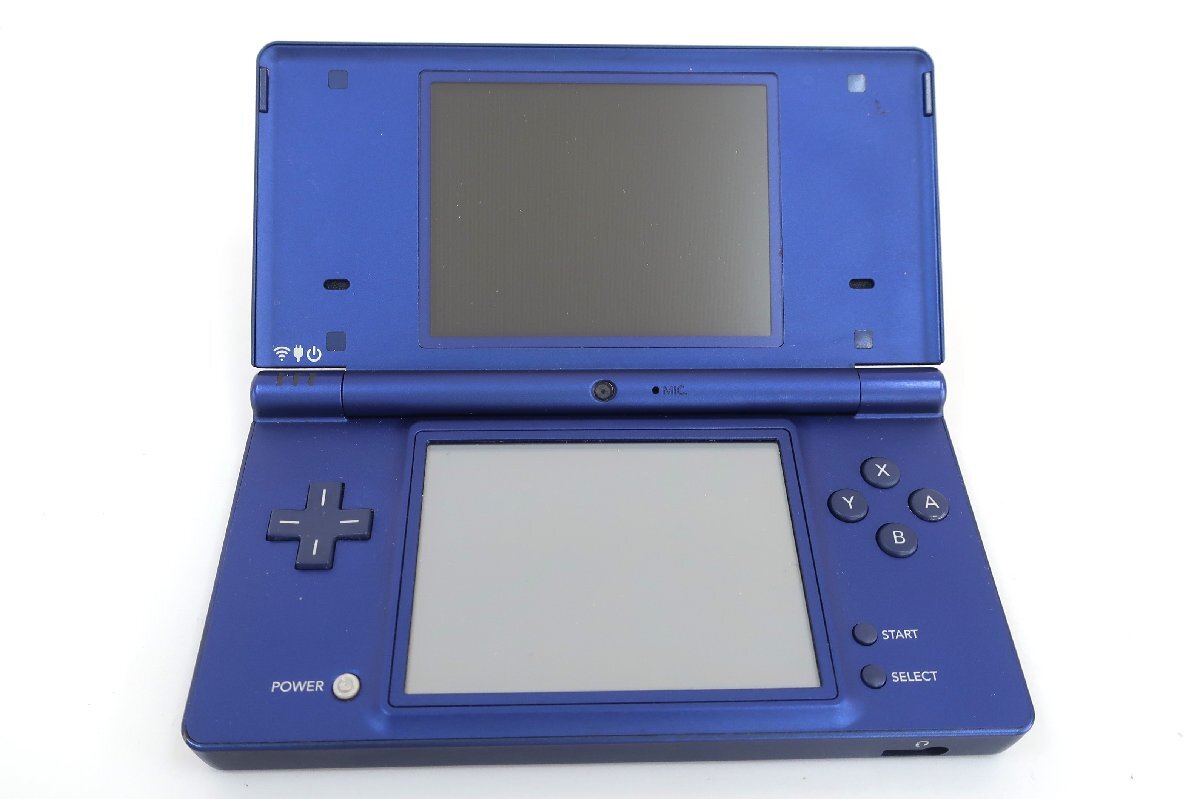 (A1)★稼働品★1円～ Nintendo DSi DS 任天堂 ニンテンドー 本体 メタリックブルー ドラクエ 携帯型ゲーム機 ゲーム機 中古品_画像3