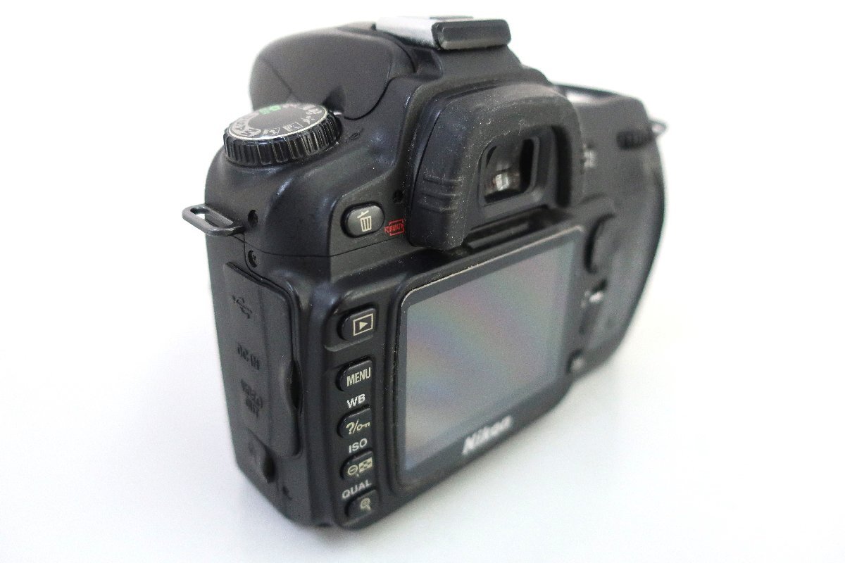 (A3) 1円～ Nikon D80 ボディ ニコン デジタル一眼レフ デジタルカメラ カメラ 動作未確認 ジャンク品_画像8