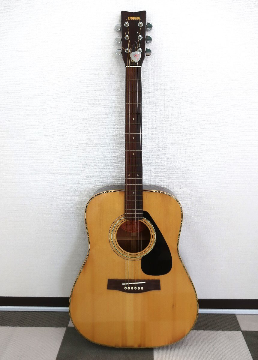 (A1) YAMAHA FG-151 ヤマハ アコースティックギター アコギ ギター 楽器 弦楽器 ヴィンテージ ソフトケース付き ※現状品※_画像1