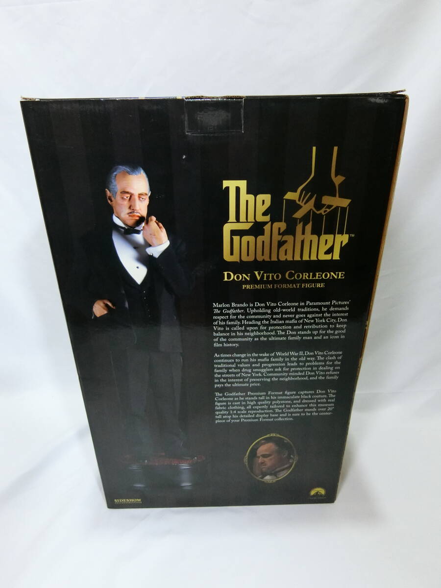 SIDESHOW製 Godfather ゴッドファーザー/ドン・ヴィトー・コルレオーネ プレミアムフォーマット 1/4スケール フィギュア スタチュー_画像3