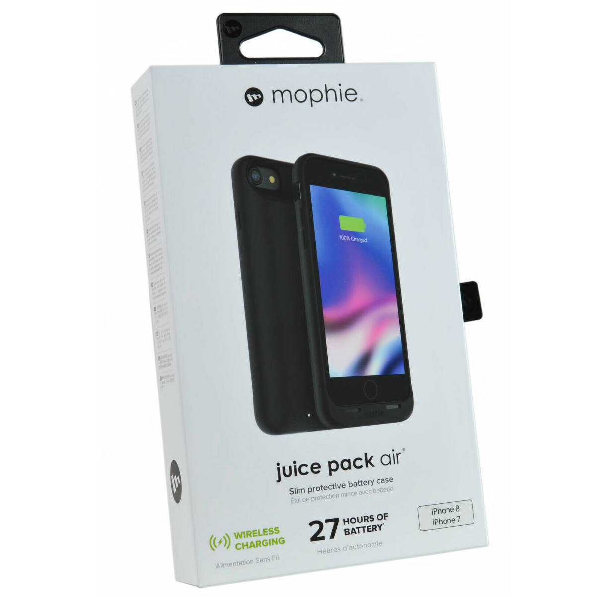 Mophie iPhone SE2 新型 SE3 SE 第2世代&第３世代 8/7 ワイヤレス充電対応 バッテリーケース 電池容量倍増 送料無料 アップル認証商品 レア_画像1