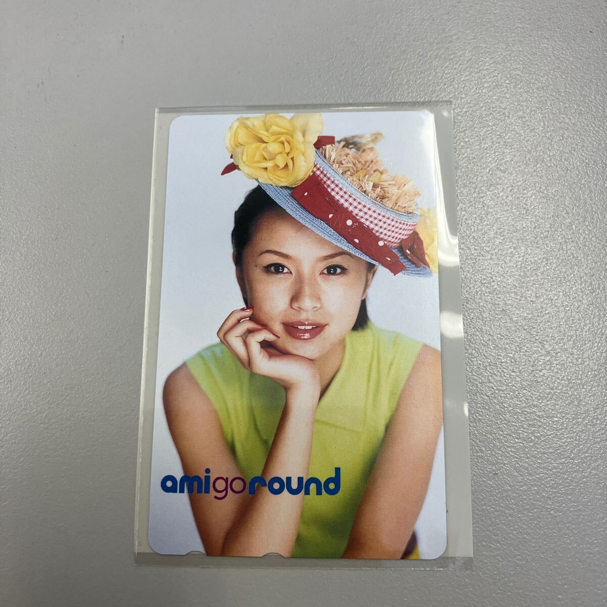  Suzuki Ami ami go round телефонная карточка ( утиль )