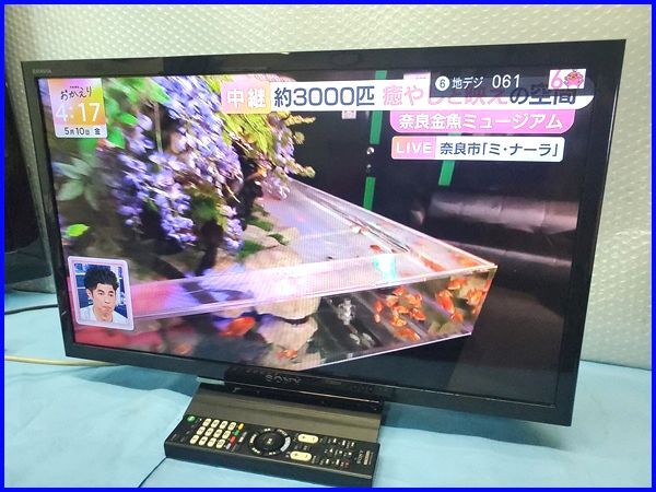 ♪美品 ソニー SONY BRAVIA 24V型 外付けHDD対応 KJ-24W450E 2021製♪_画像4