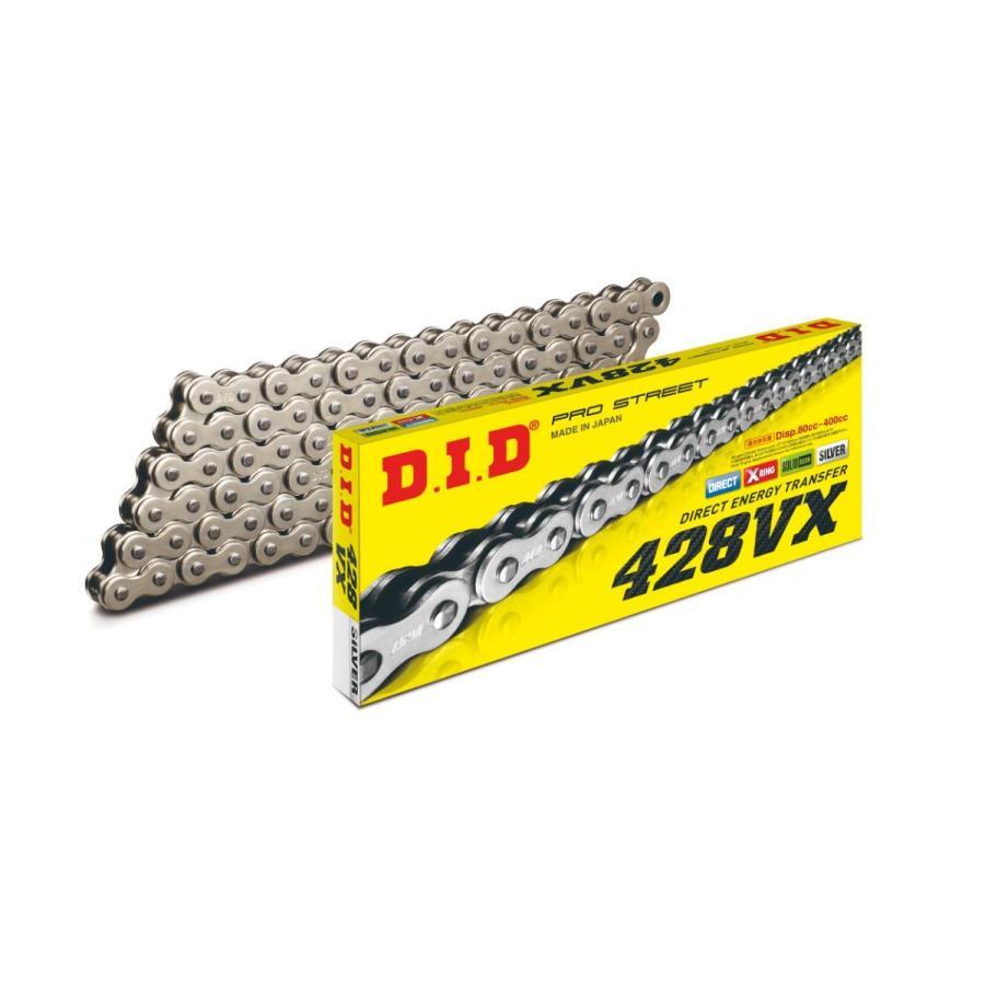 DID 428VX-154L ZJ(カシメ) SILVER オートバイ DID 428VX-154L ZJ(カシメ) SILVER オートバイ