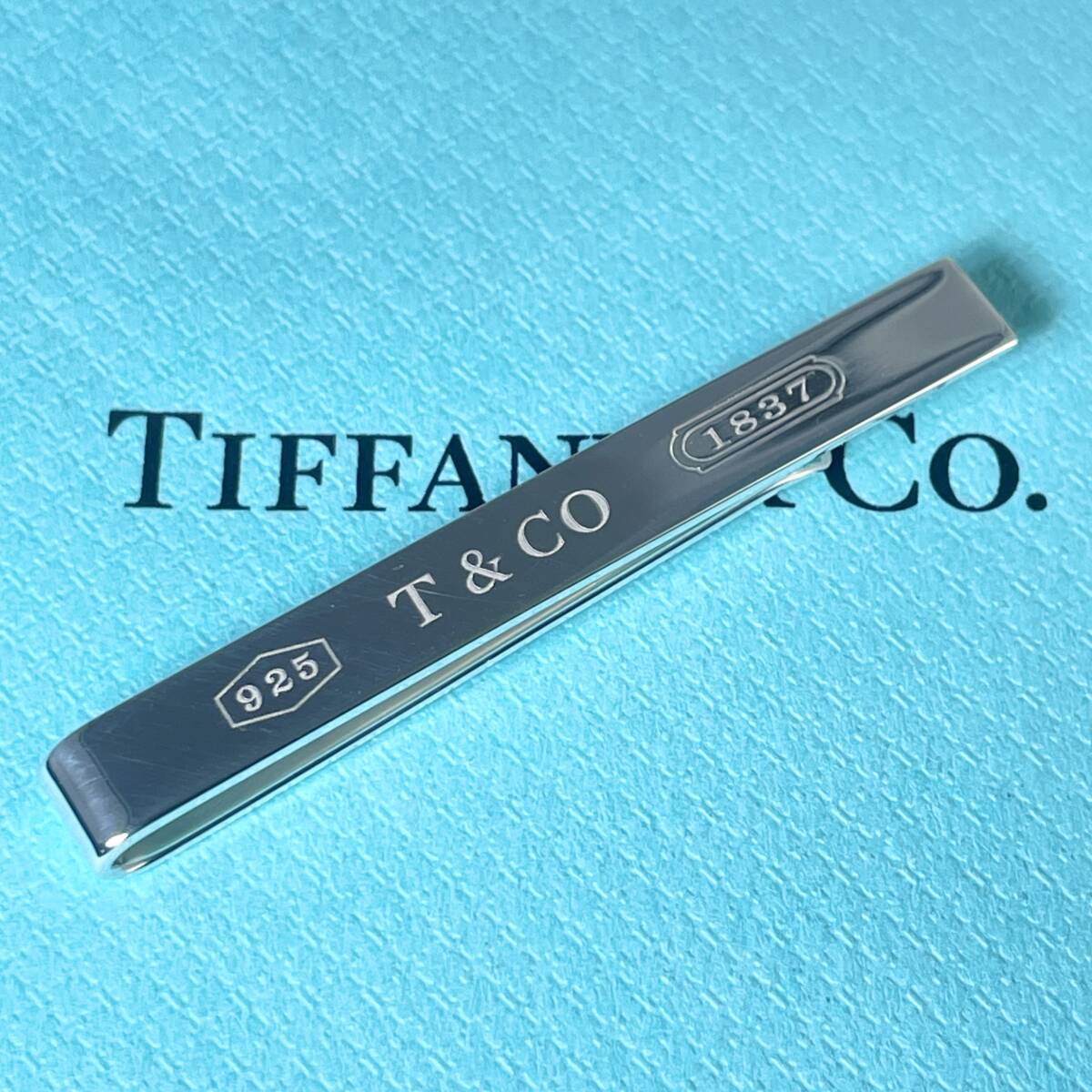 ティファニー タイピン シルバー925 ネクタイピン 1837 ロゴ Tiffany&Co. /24-730_画像1