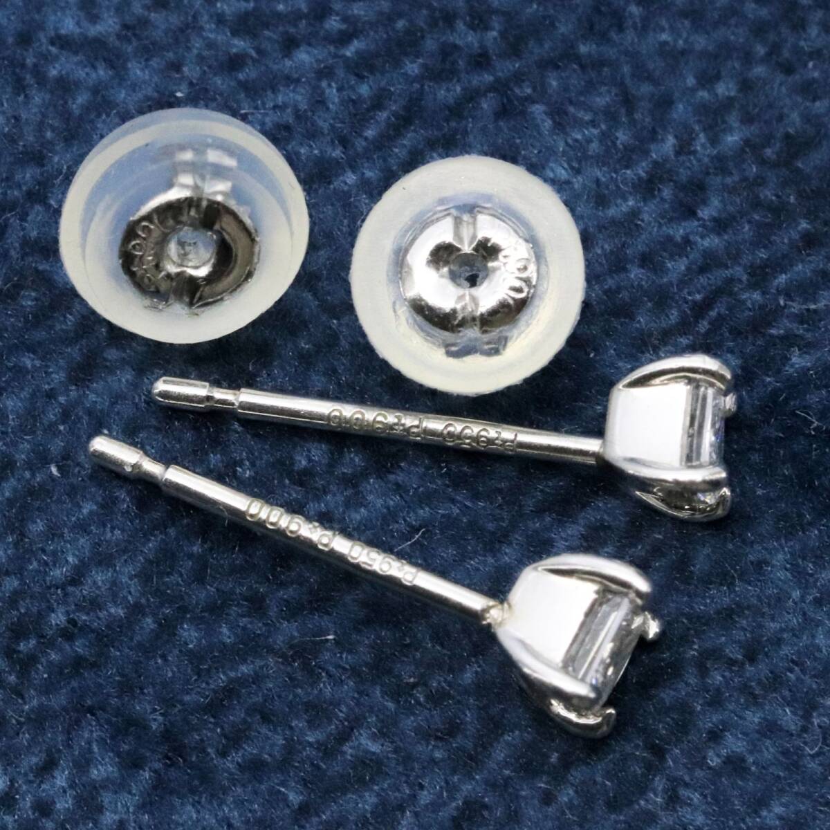 ヴァンドーム青山 ピアス Pt950×Pt900 ダイヤモンド プリンセス ヴァンドーム青山 ピアス Pt950×Pt900 ダイヤモンド プリンセス