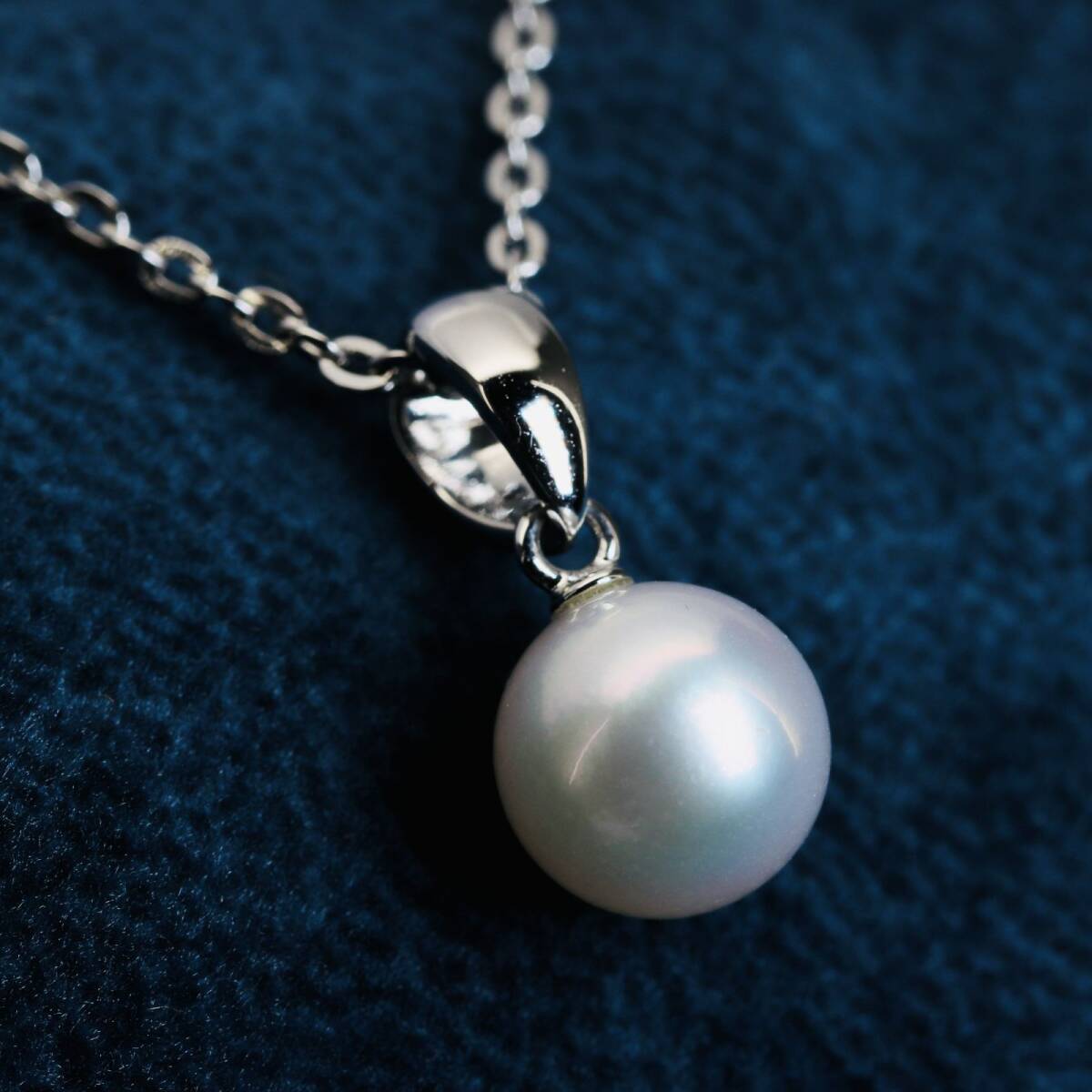 ミキモト 一粒パール ネックレス シルバー MIKIMOTO/24-479S ミキモト 一粒パール ネックレス シルバー MIKIMOTO/24-479S