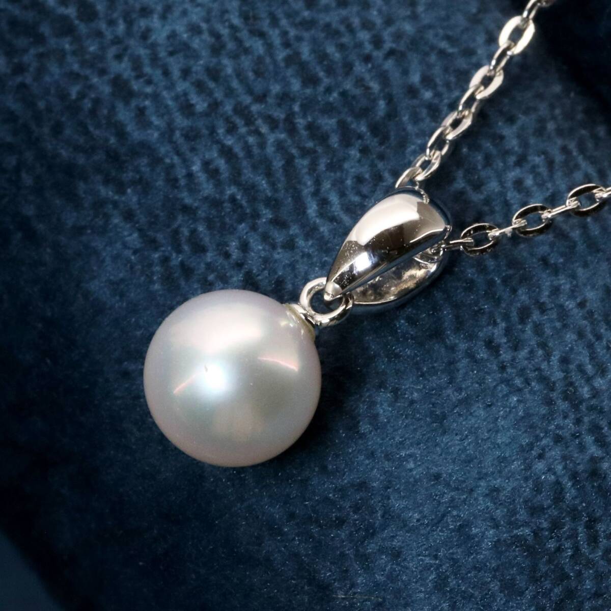 ミキモト 一粒パール ネックレス シルバー MIKIMOTO/24-479S