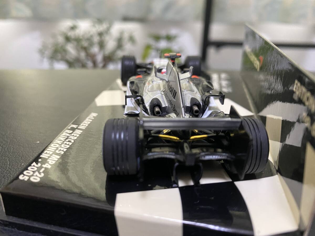 F1 マクラーレン メルセデス MP4-20 キミ ライコネン ミニチャンプ 1/43の画像8