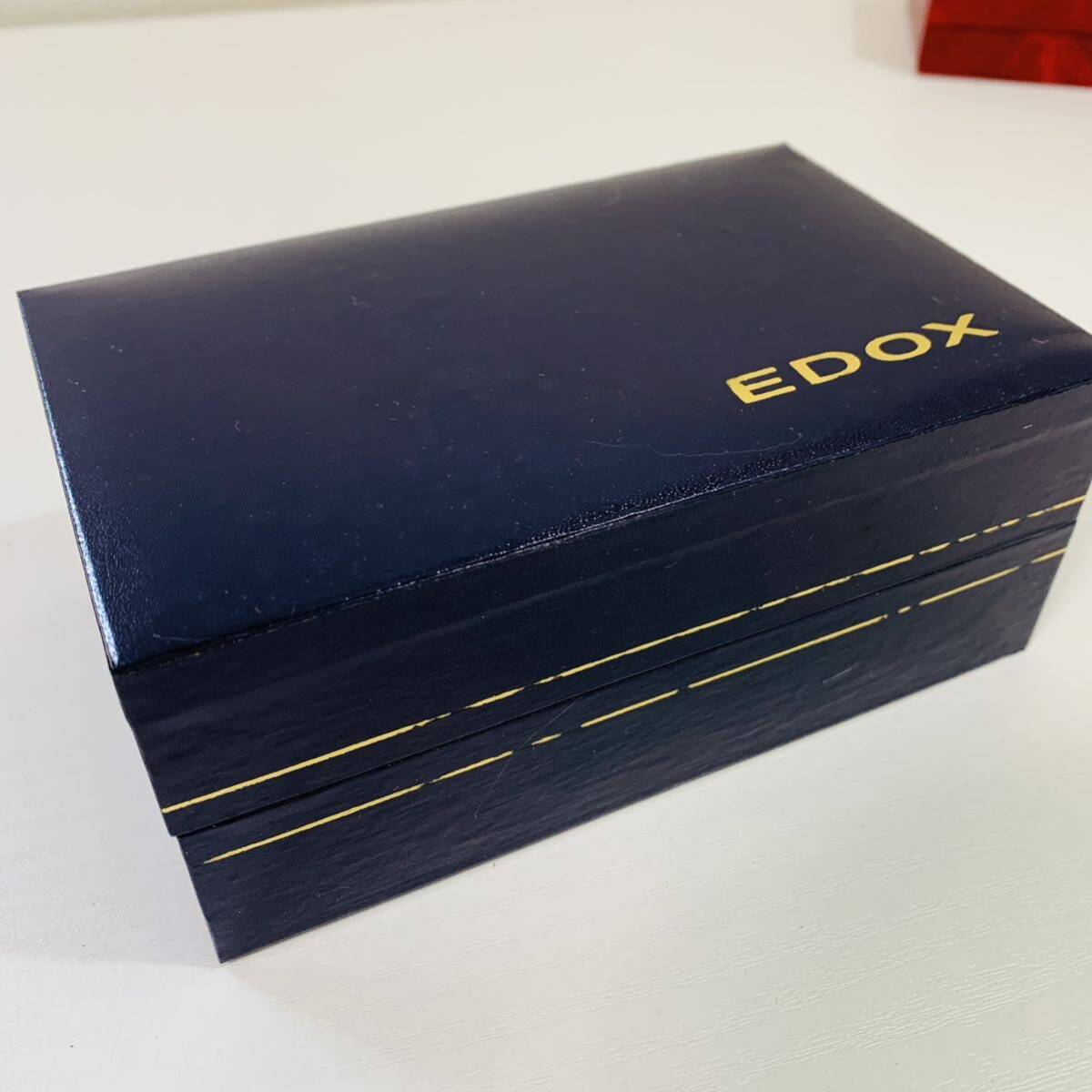 EDOX エドックス スイス 腕時計 ボックス ケース 空箱 ウォッチケース 7個セット 4種類 未使用の画像2