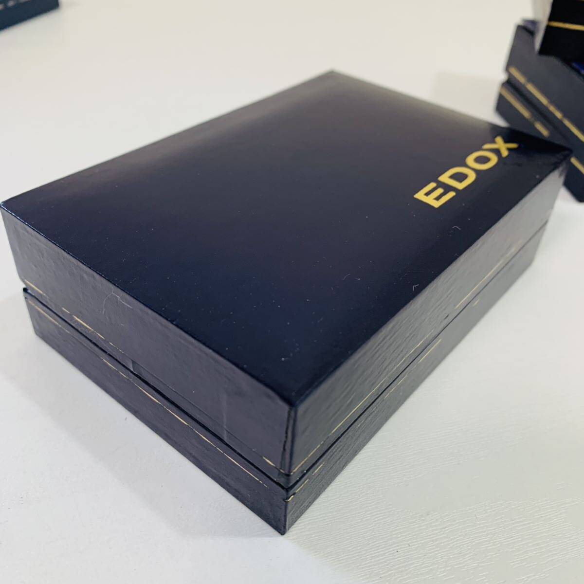 EDOX Ed ks Швейцария наручные часы box кейс пустой коробка часы кейс 7 шт. комплект 4 вид не использовался 