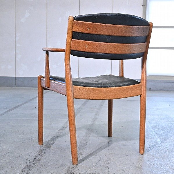 北欧デンマーク製 Poul M Volther「J62」アームチェア FDB Mobler オーク材 無垢 椅子 ビンテージ 生活協同組合_画像2