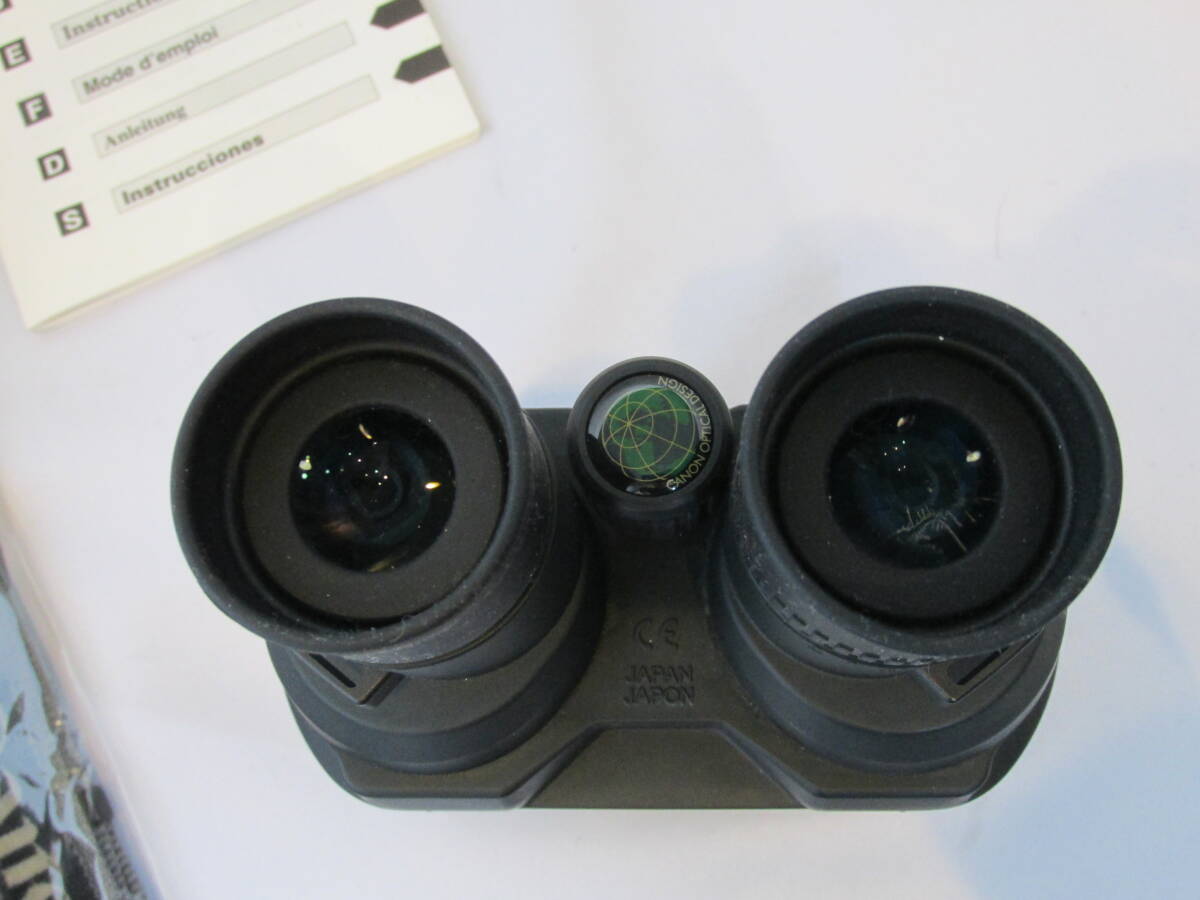  binoculars superior article Canon Canon IMAGE STABILIZER image stabilizer 12×36 IS 5.6° hard case, origin box attaching 