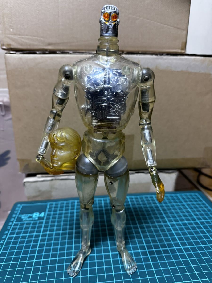  the first period metamorphosis cyborg teka eyes old Takara sofvi Showa era that time thing Chogokin Takara retro Microman gi Joe doll cyborg 