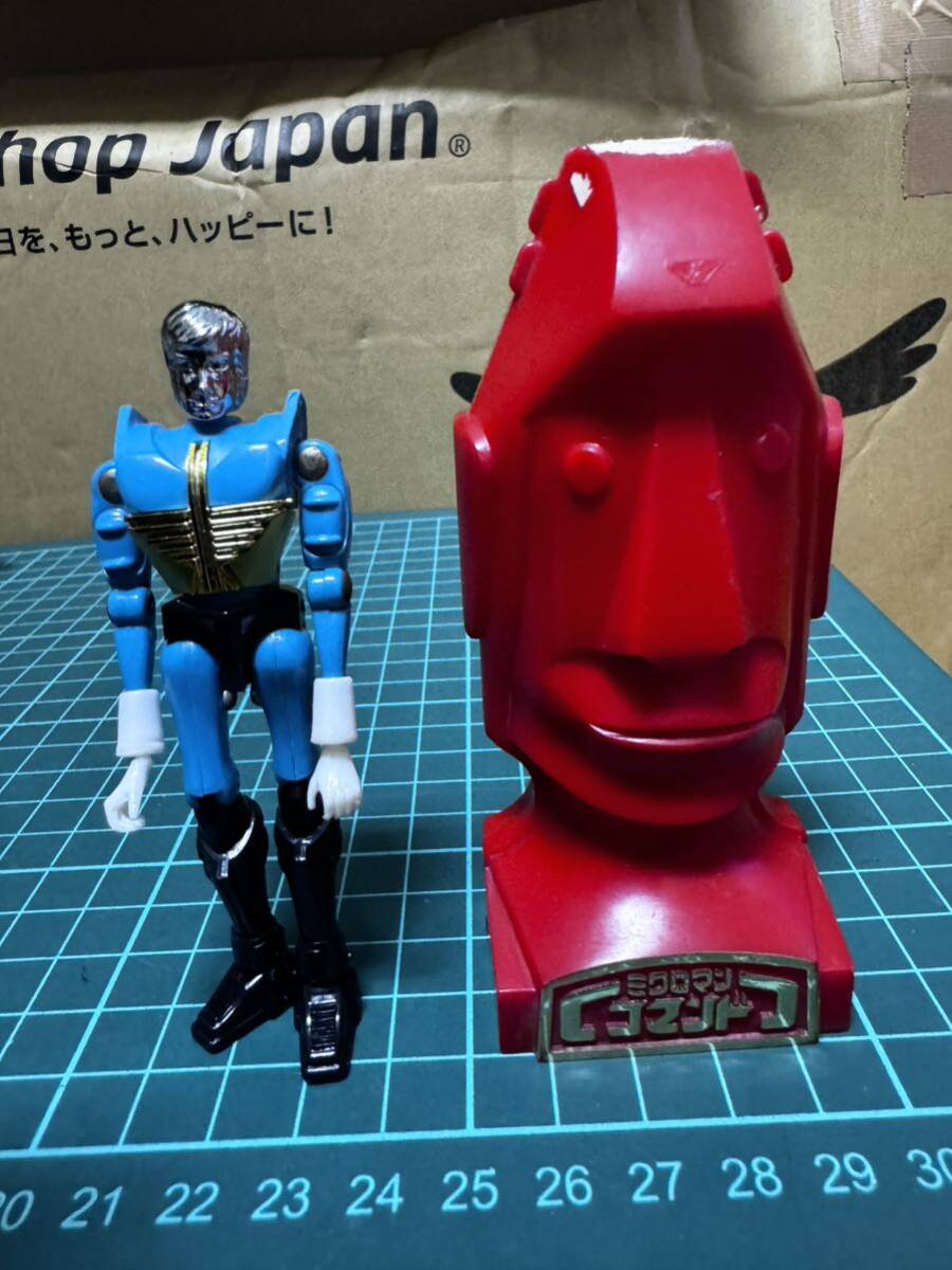  Microman dia k long Transformer подлинная вещь Takara Showa кукла робот старый Takara преображение cyborg commando 