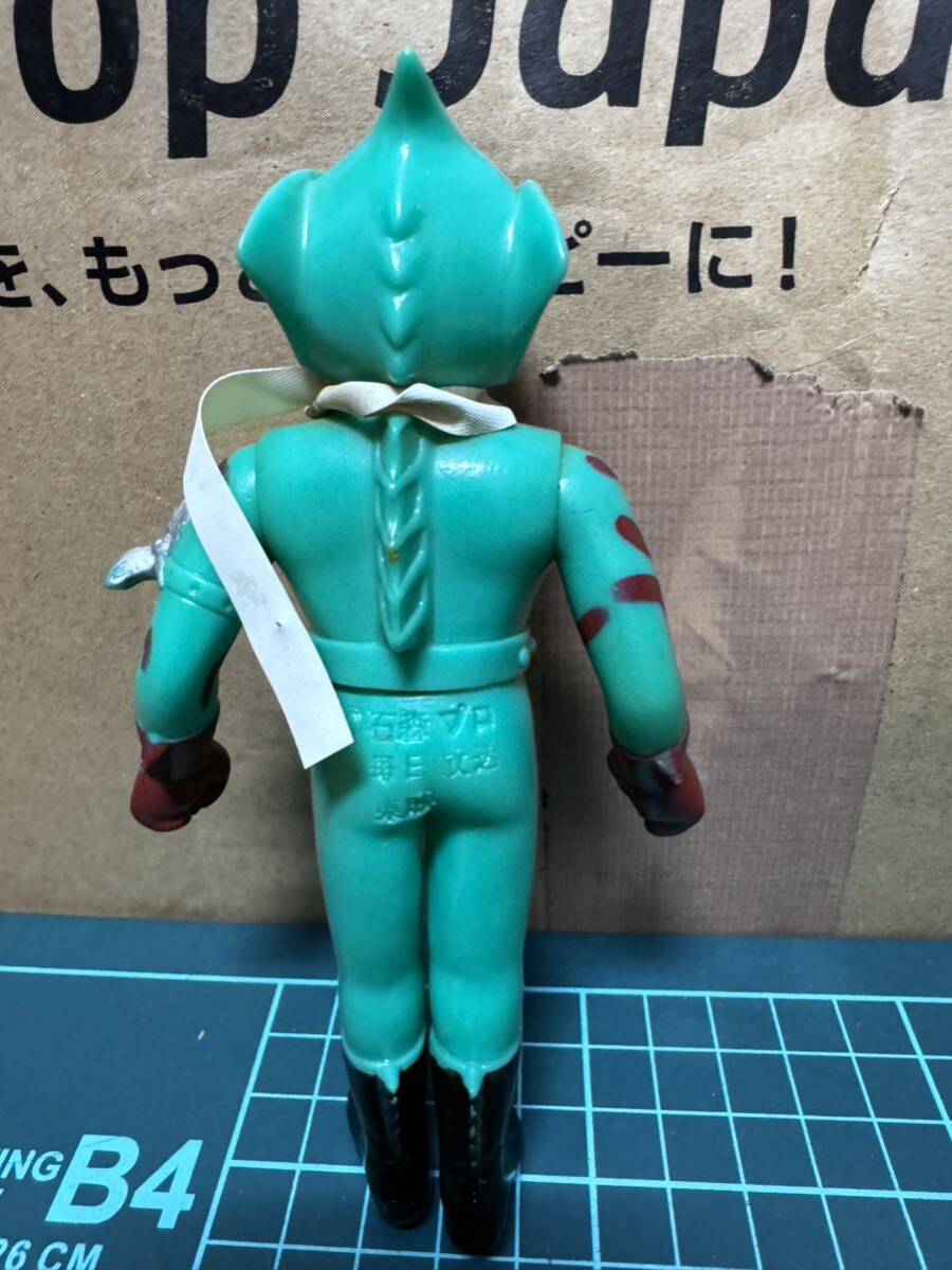 昭和　当時物　ソフビ　レトロ　ポピー　タカトク　ブルマァク　特撮　ヒーロー　クローバー　仮面ライダー　　アマゾン_画像2