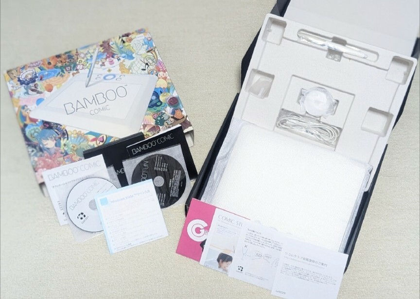 送料無料　BAMBOO COMIC　イラスト　漫画　マンガ　絵　アニメ　WACOM　ペンタブレット　中古