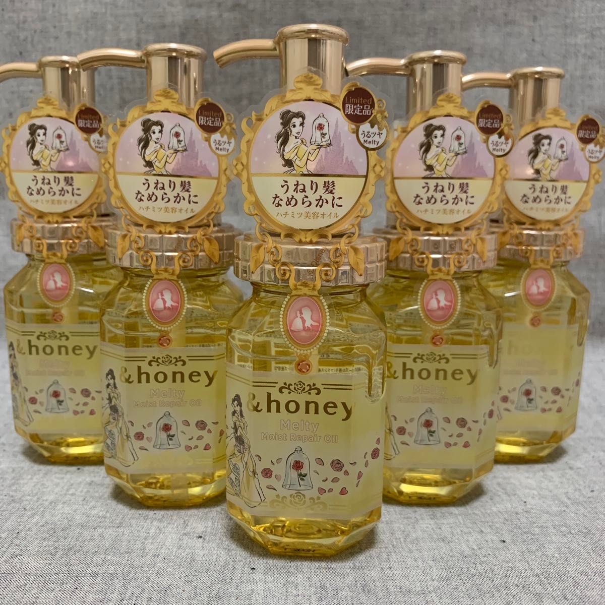 &honey  アンドハニー  メルティ モイストリペアヘアオイル3.0  髪のうねりケア 5個セット 総額7700円