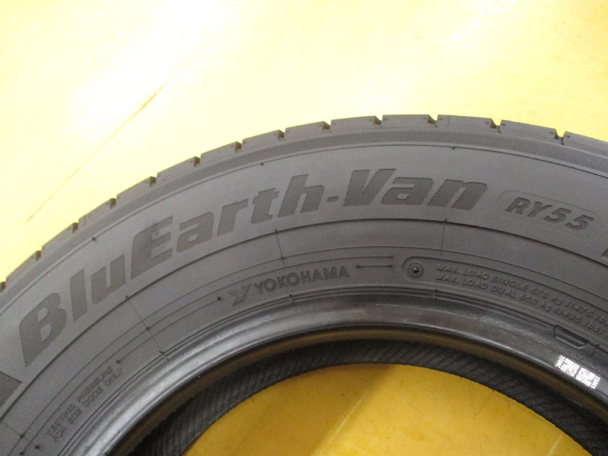 ◆送料無料 A1s◆　175/80R14　94/93NLT　ヨコハマ　BLUEAYTH -VANRY55　夏２本　※2022年製_画像6