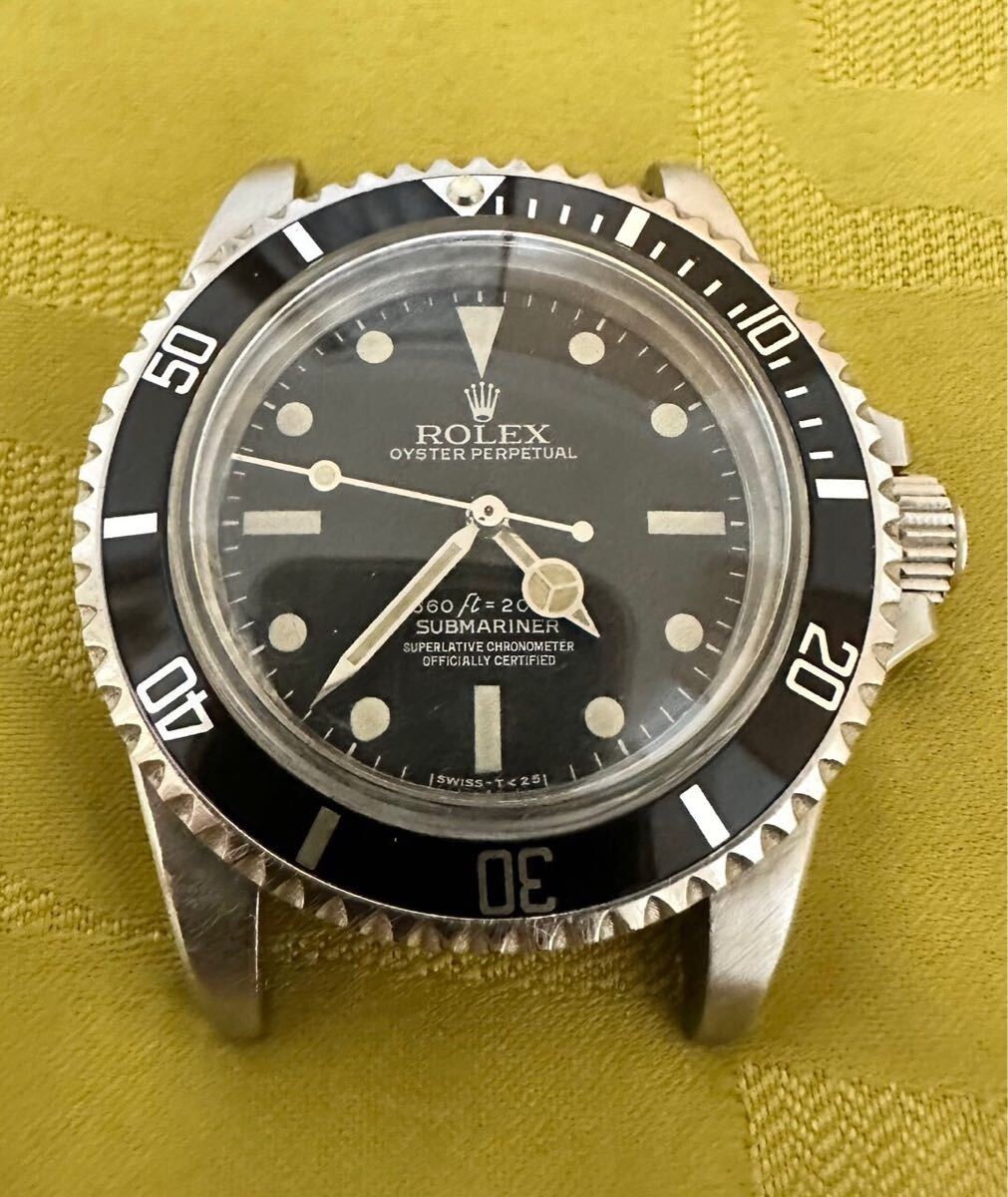 ロレックス ROLEX サブマリーナ 5512 ブラック SS 自動巻き メンズ 腕時計の画像2