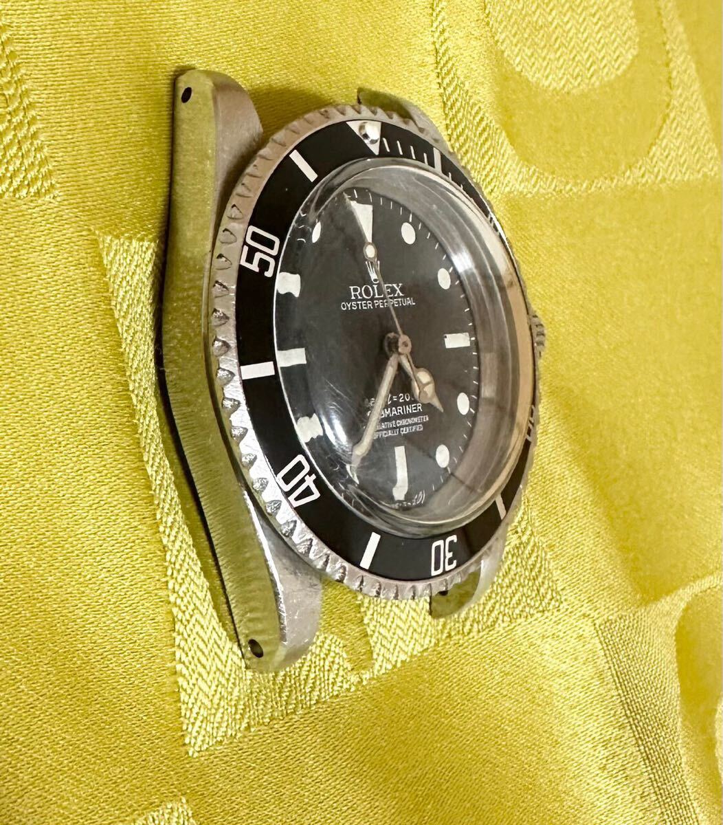 ロレックス ROLEX サブマリーナ 5512 ブラック SS 自動巻き メンズ 腕時計の画像7
