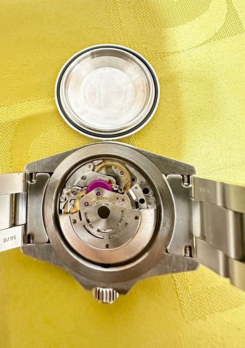 ロレックス ROLEX サブマリーナ 5512 ブラック SS 自動巻き メンズ 腕時計の画像5