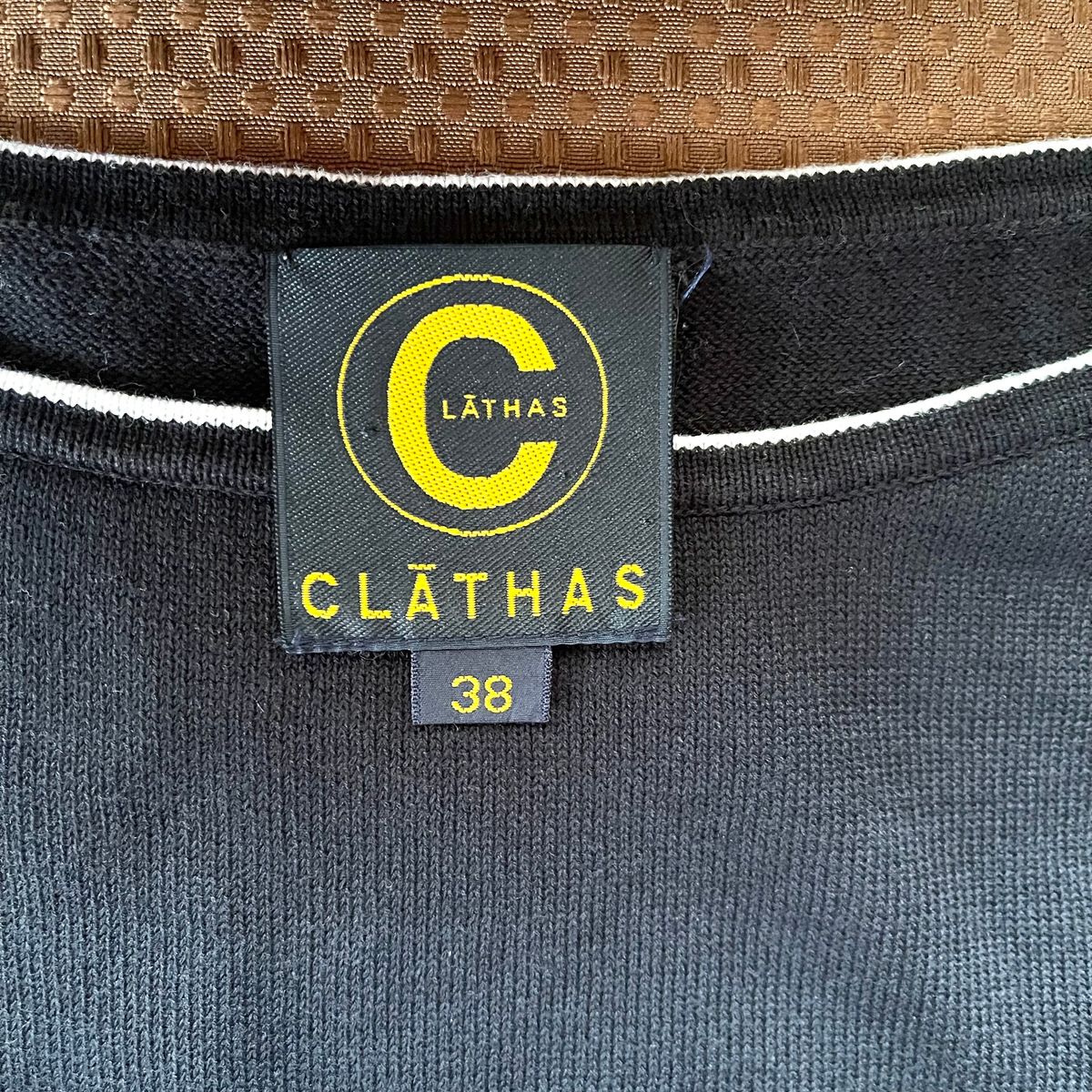 CLATHAS  半袖トップス 黒　綿100% クレイサス　夏 ブラック