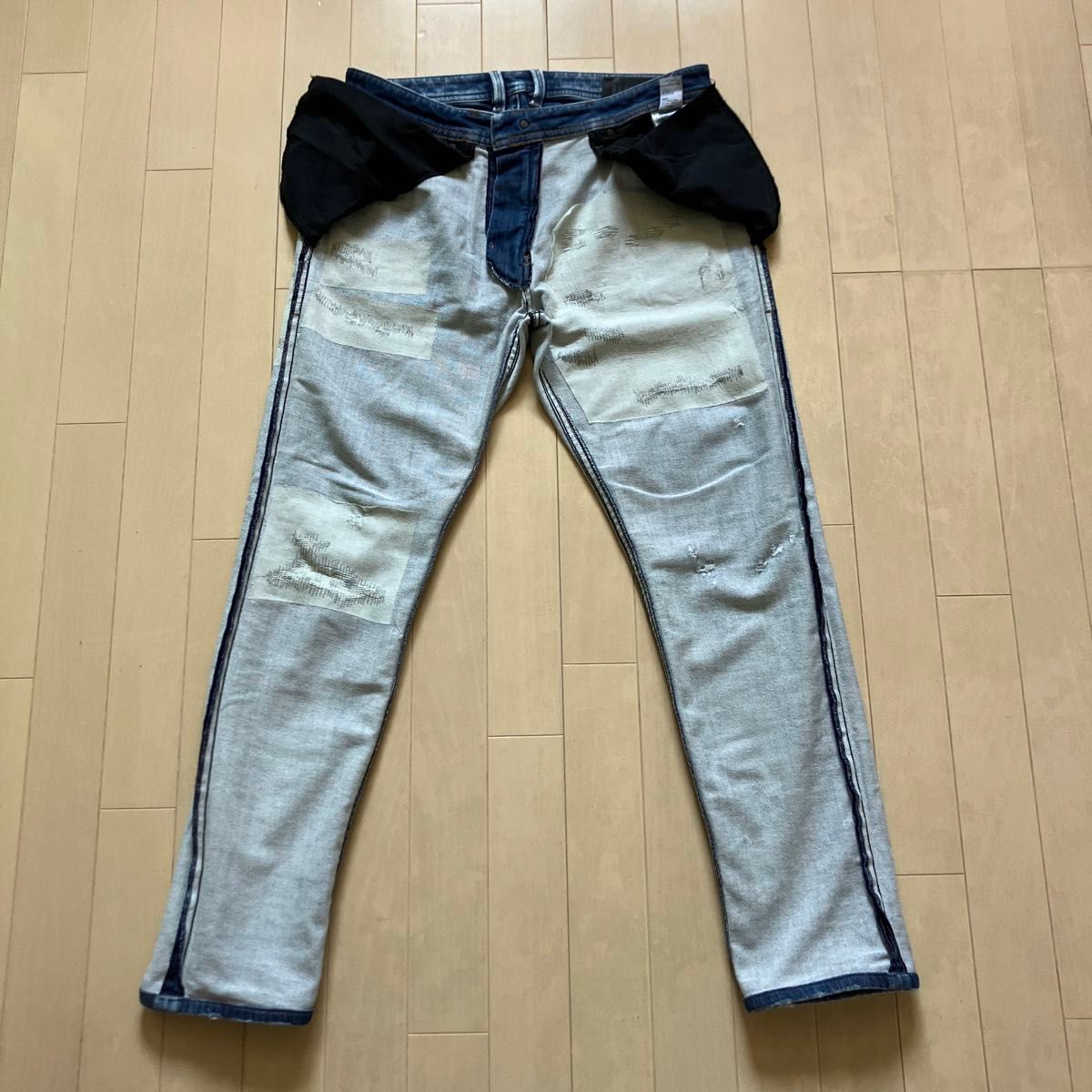 DIESEL THOMMER-T JOGGJEANS 0870Q W33 ディーゼル ソマー ジョグジーンズ ダメージ加工 トマー