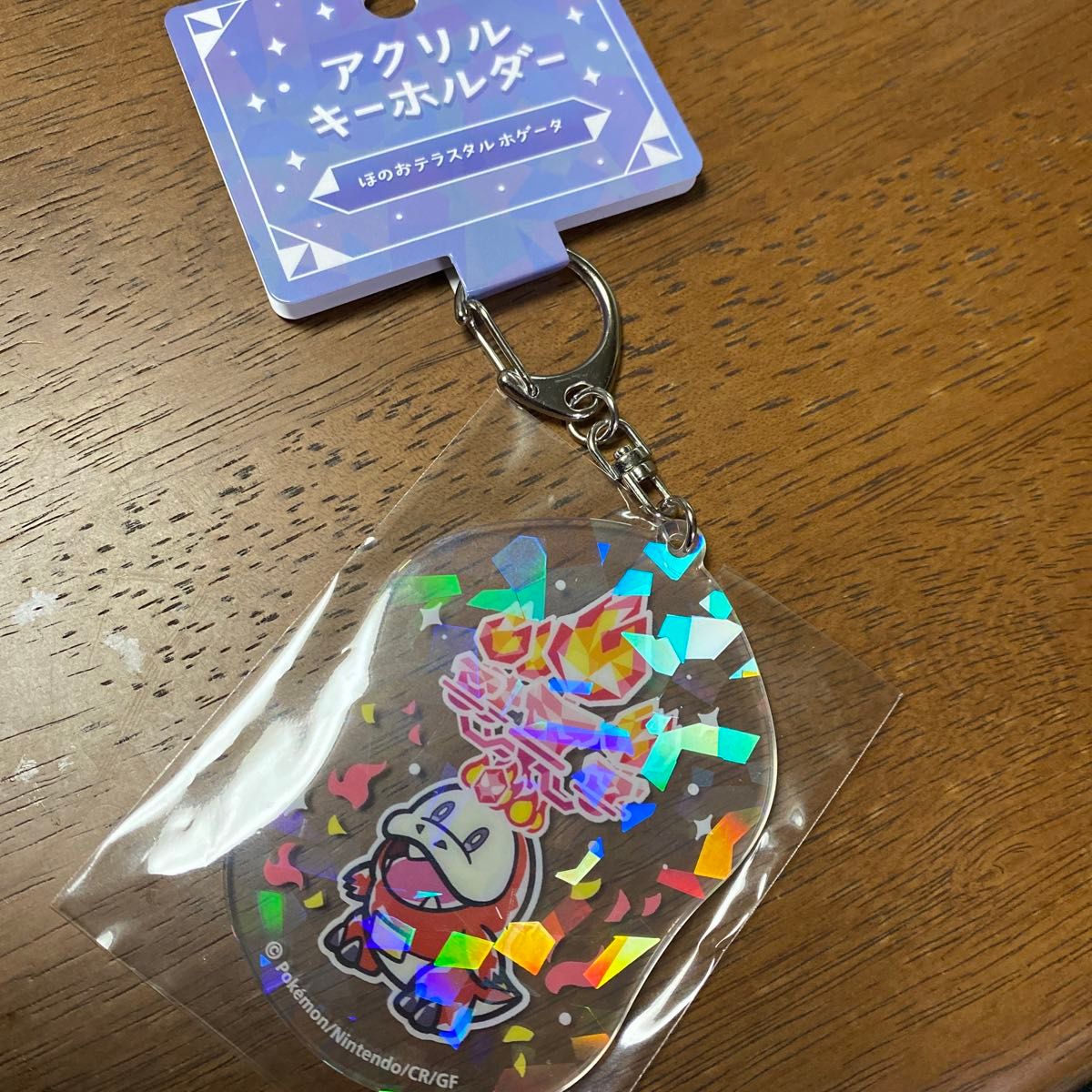 ポケモンセンター　限定発売　ホゲータ　アクリルキーホルダー