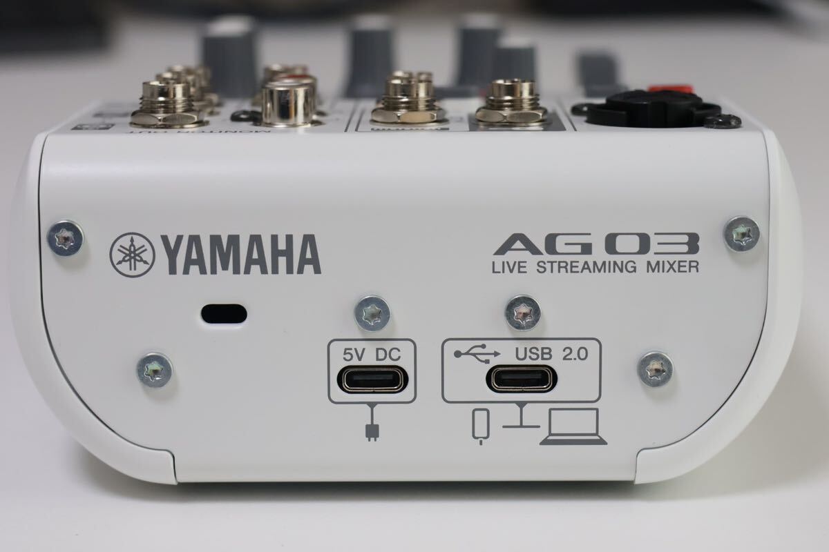  free shipping * Yamaha YAMAHA Live -stroke Lee ming mixer AG03MK2 W