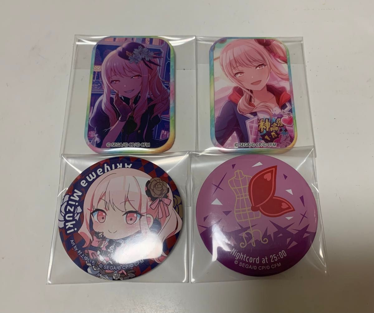 プロセカ】暁山瑞希 スクエア缶バッジ・缶バッジ【おまけ付き プロセカ】暁山瑞希 スクエア缶バッジ・缶バッジ【おまけ付き