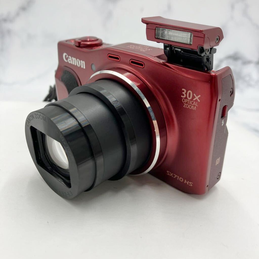 ◎【売り切り】そこそこ美品 Canon キヤノン PowerShot パワーショット SX710 HS コンパクトデジタルカメラ 4.5-135.0mm 1:3.2-6.9_画像8